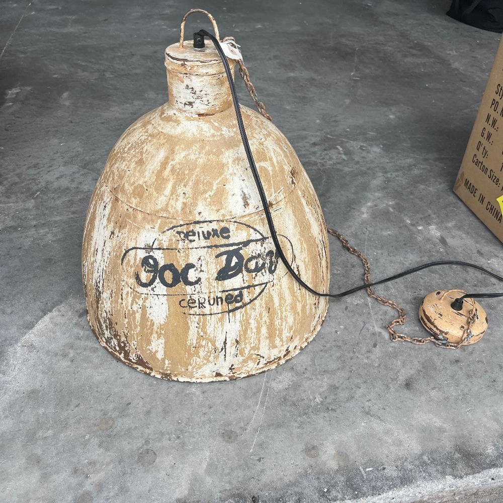 Vintage Inspired Pendant Light